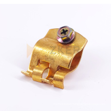 Hot sales earth rod clamp Cable to rod brass clamp Ground rod clamp 5/8'' 3/4''1'' for earthing system